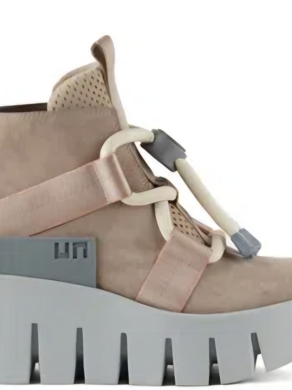 United Nude Grip Nomad Lo II cameo Mix Pink Suede  Boot WthBox & Dust Bag